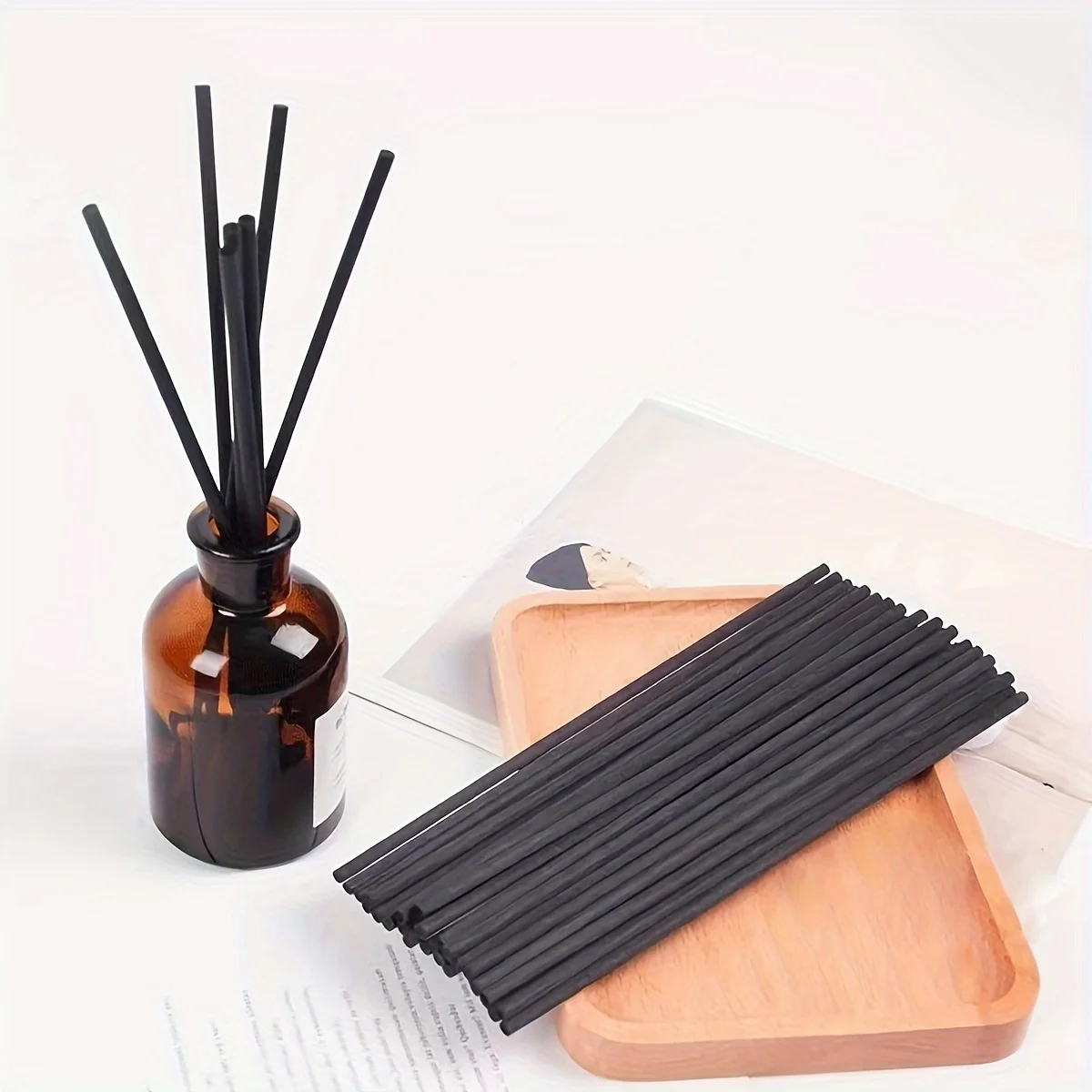 Home Fragrance Tool - 10/50pcs Fiber Sticks Diffuser Aromatherapy Volatile