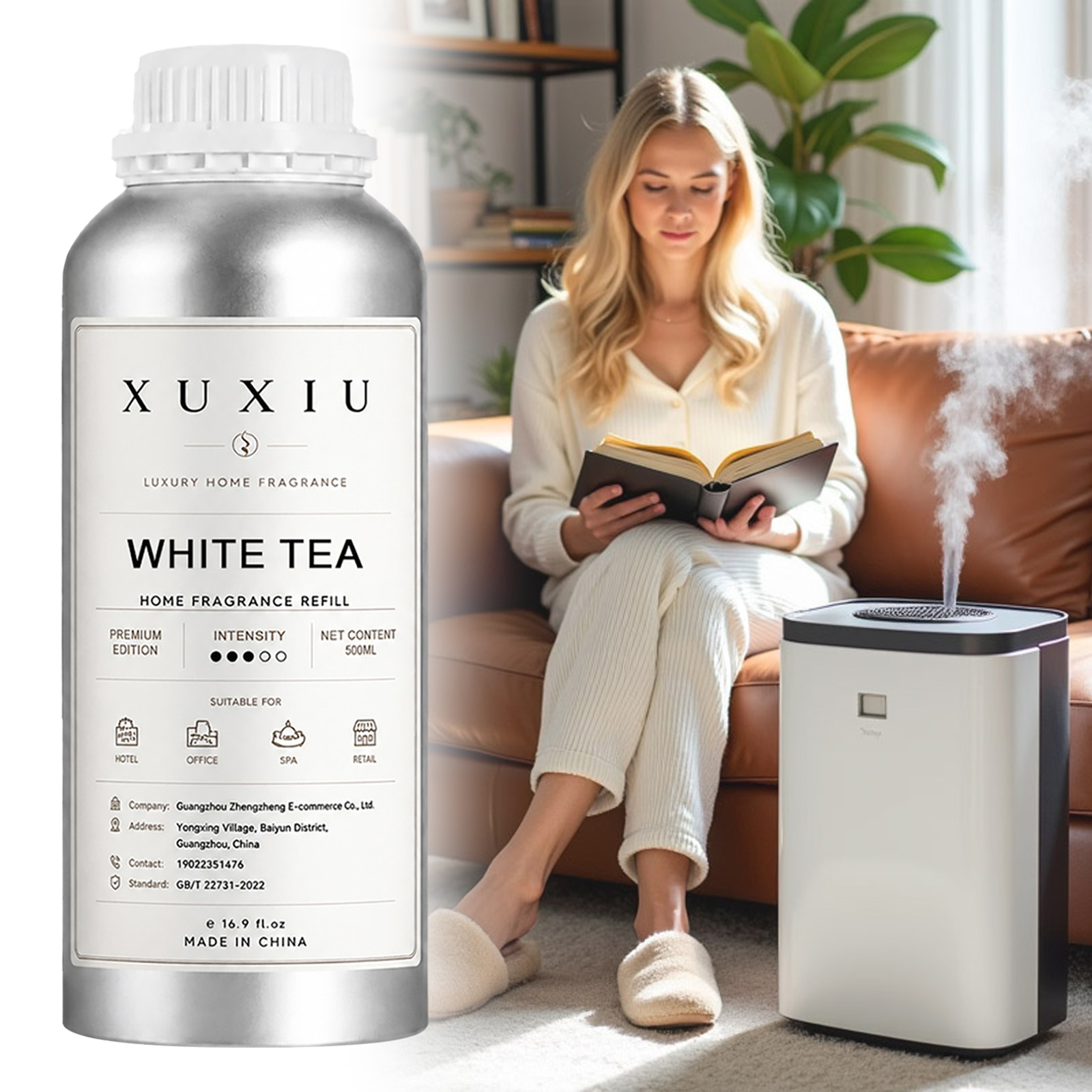 Home Fragrance Use - 500ml Fragrance Oil Refill Solution for