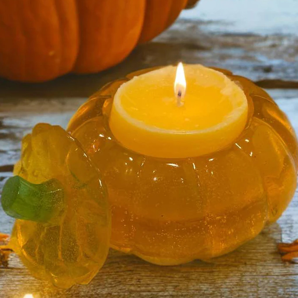 200g Yellow Clear Gel Jelly Wa - Wooden Wick Candle review and price