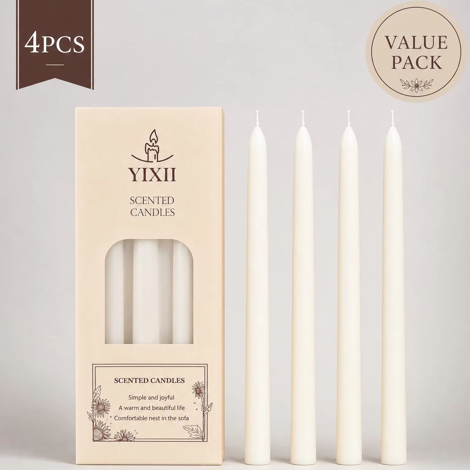 4 Pieces Vertical Striped Long - Home Fragrance No 4 review and price