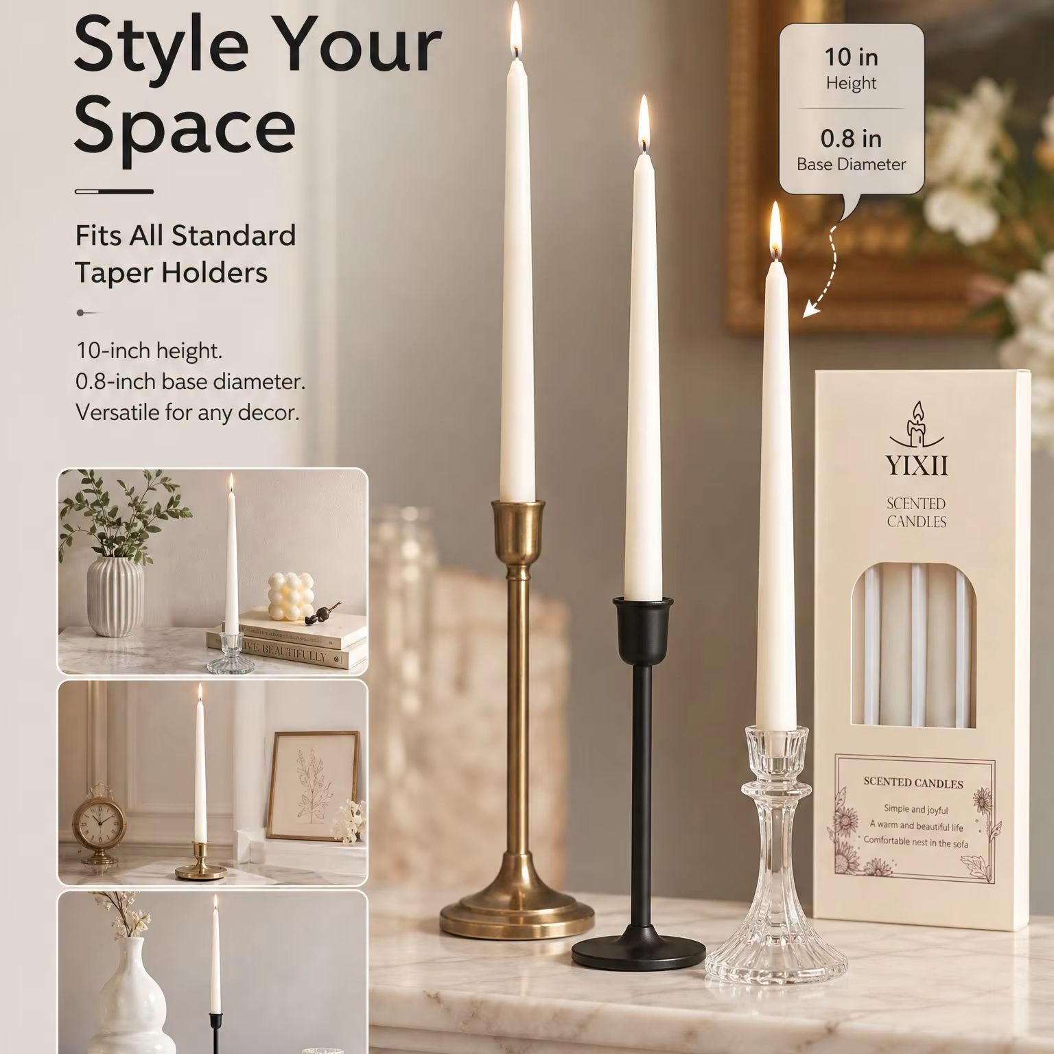 4 Pieces Vertical Striped Long - Home Fragrance No 4 review and price