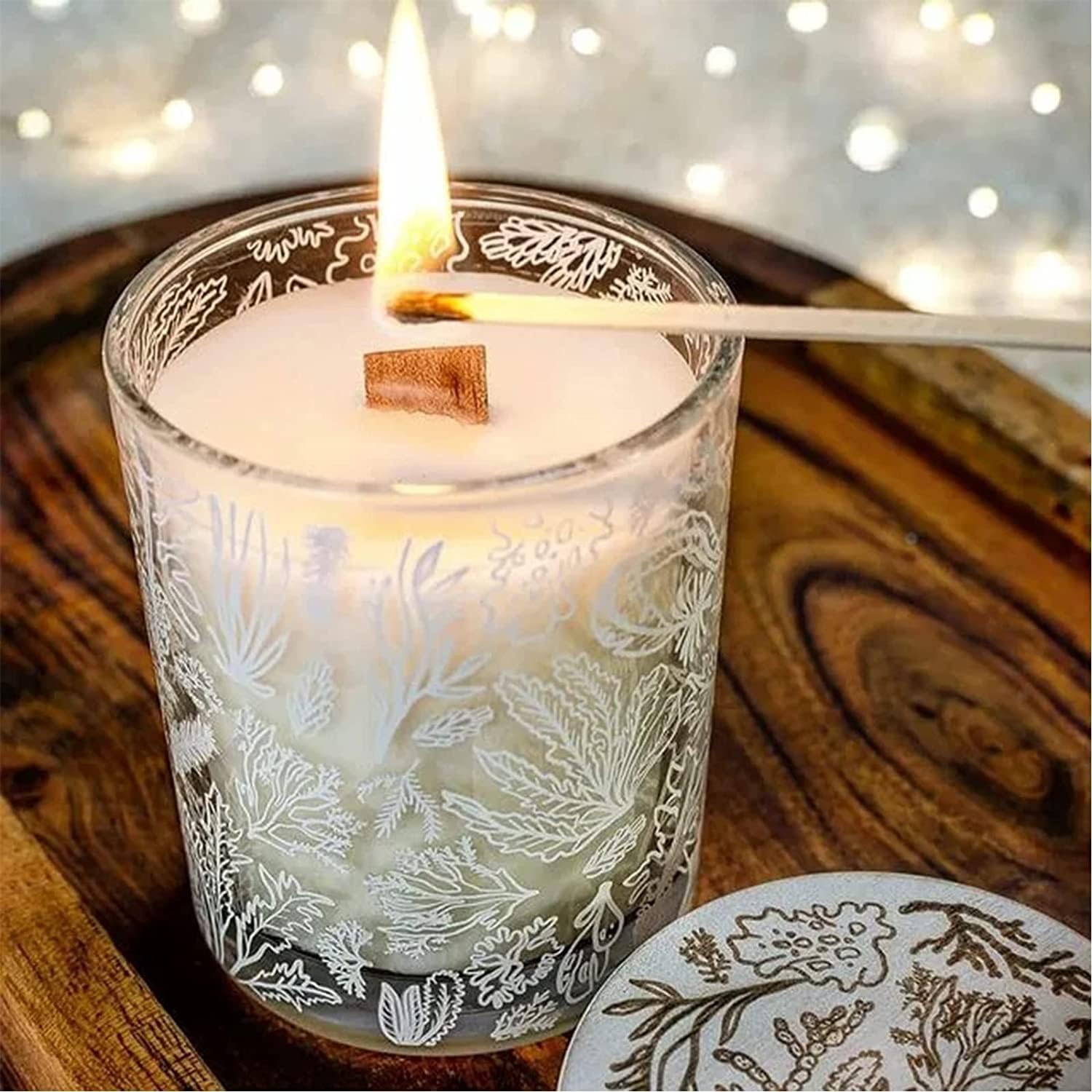 10-100PCS Scented Candle Wood  - Wooden Wick Candle review and price