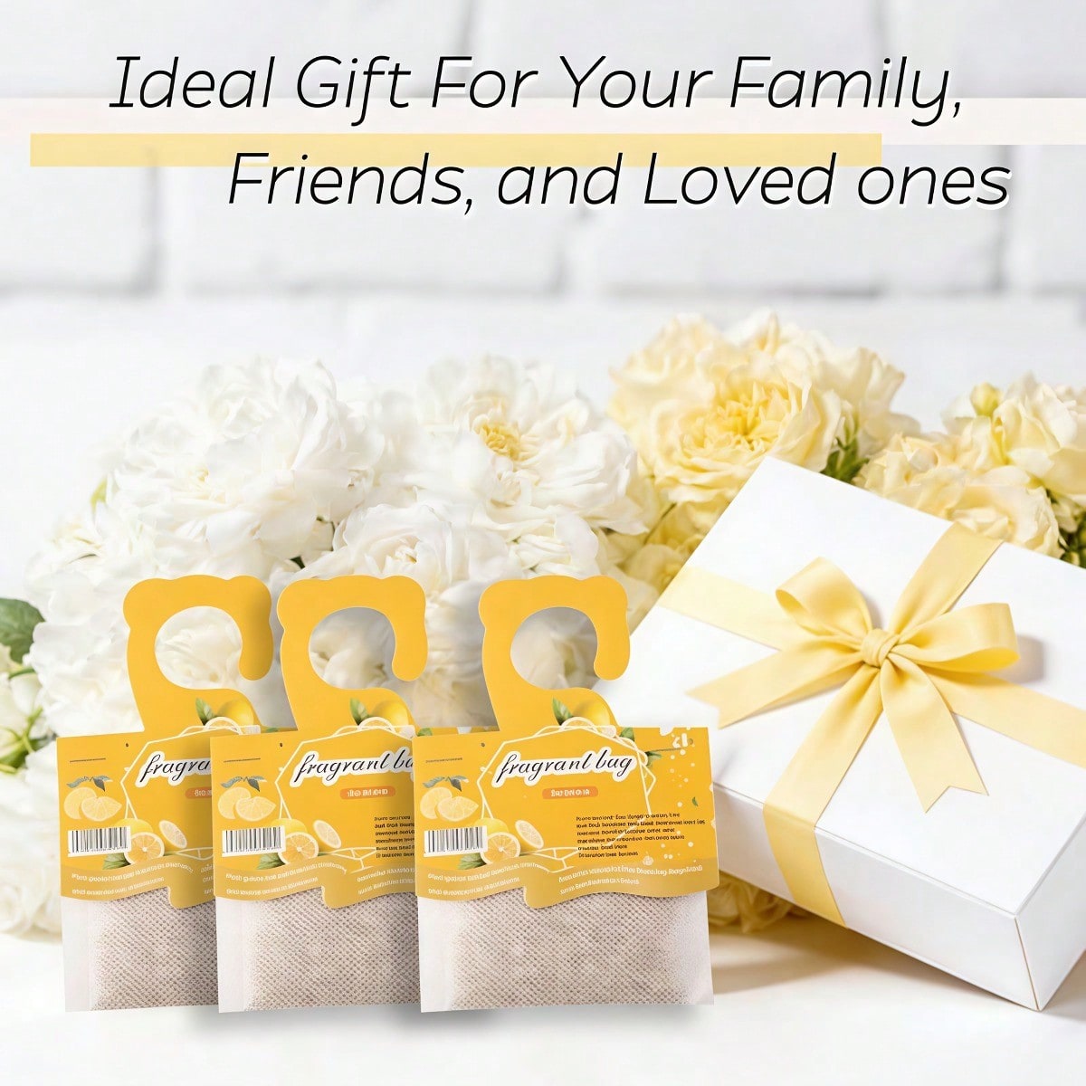 Hanging Lemon Scented Sachets, - Home Fragrance Premium review and price
