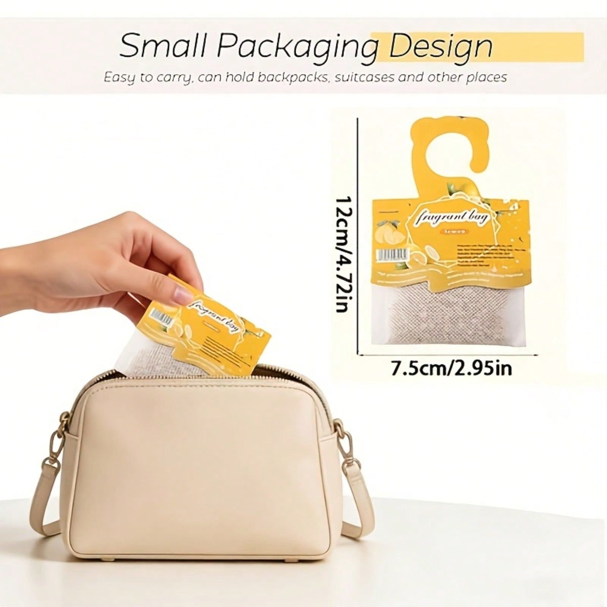 Hanging Lemon Scented Sachets, - Home Fragrance Premium review and price