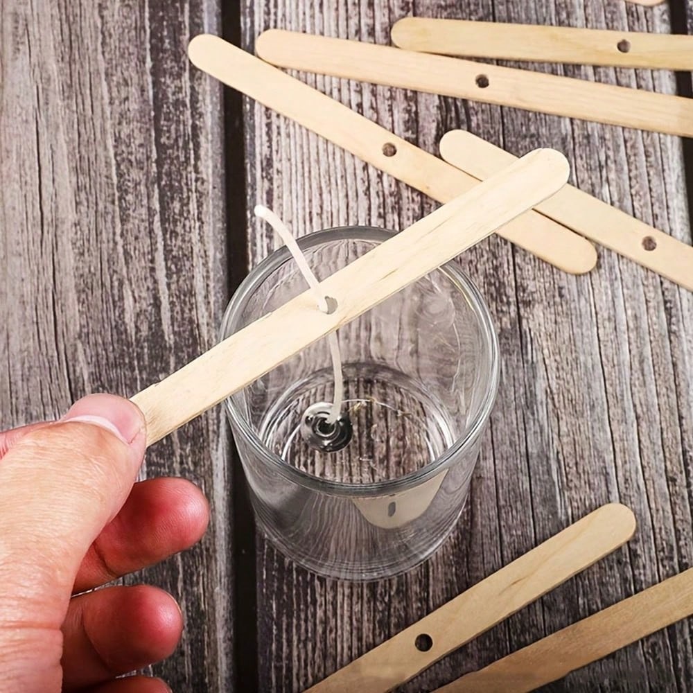 5/10/20/30/50pcs Wooden Candle - Wooden Wick Candle review and price