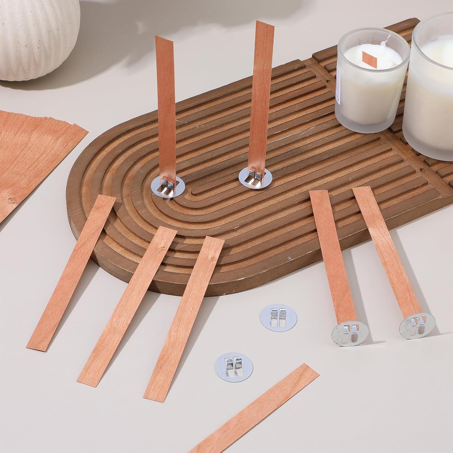 60Pcs Wood Wicks for Candles M - Wooden Wick Candle review and price